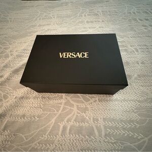 Versace Black Shoe Box